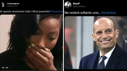 Juventus, ‘Che succede?’ e Allegri sorridente: le reazioni social | VIDEO