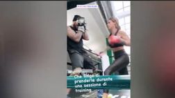 VIDEO / Canalis, che grinta! Picchia duro in allenamento