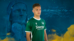 Maglia Hellas, la terza è verde