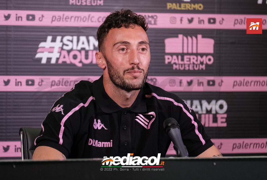 FOTO PALERMO, Mirko Pigliacelli in conferenza stampa (Gallery) - immagine 7