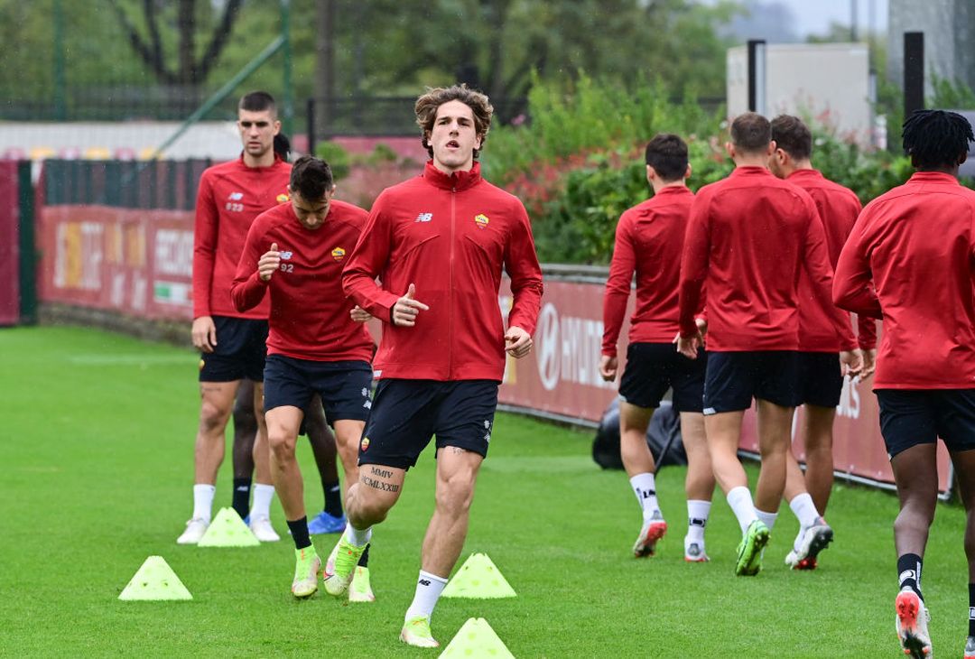 Trigoria, la rifinitura della Roma in vista del Bodo/Glimt – FOTO GALLERY - immagine 21