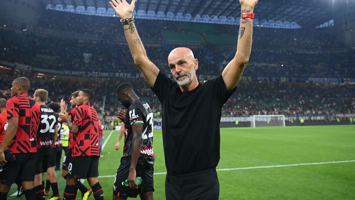 Stefano Pioli AC Milan derby Milan-Inter 3-2 Serie A 2022-2023