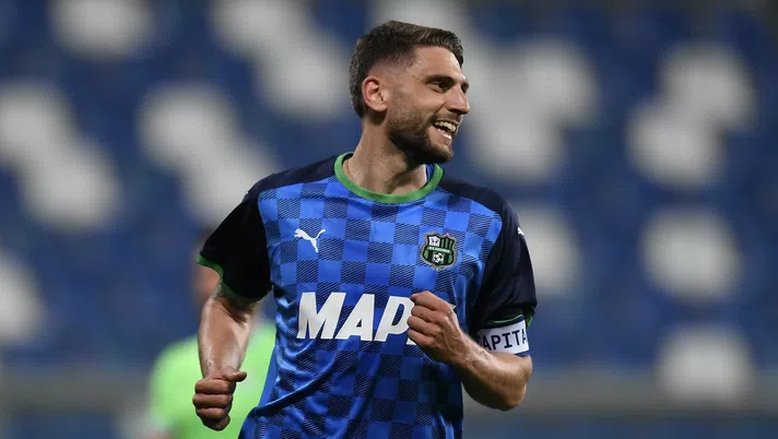 Domenico Berardi (attaccante Sassuolo), obiettivo di calciomercato del Milan | AC Milan News (Getty Images)