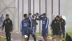 Argentina, la rifinitura in Arabia finisce in maniera insolita per Lautaro Martinez