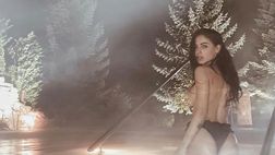 Giulia De Lellis non sente il freddo: lo scatto notturno dalle terme è una bomba