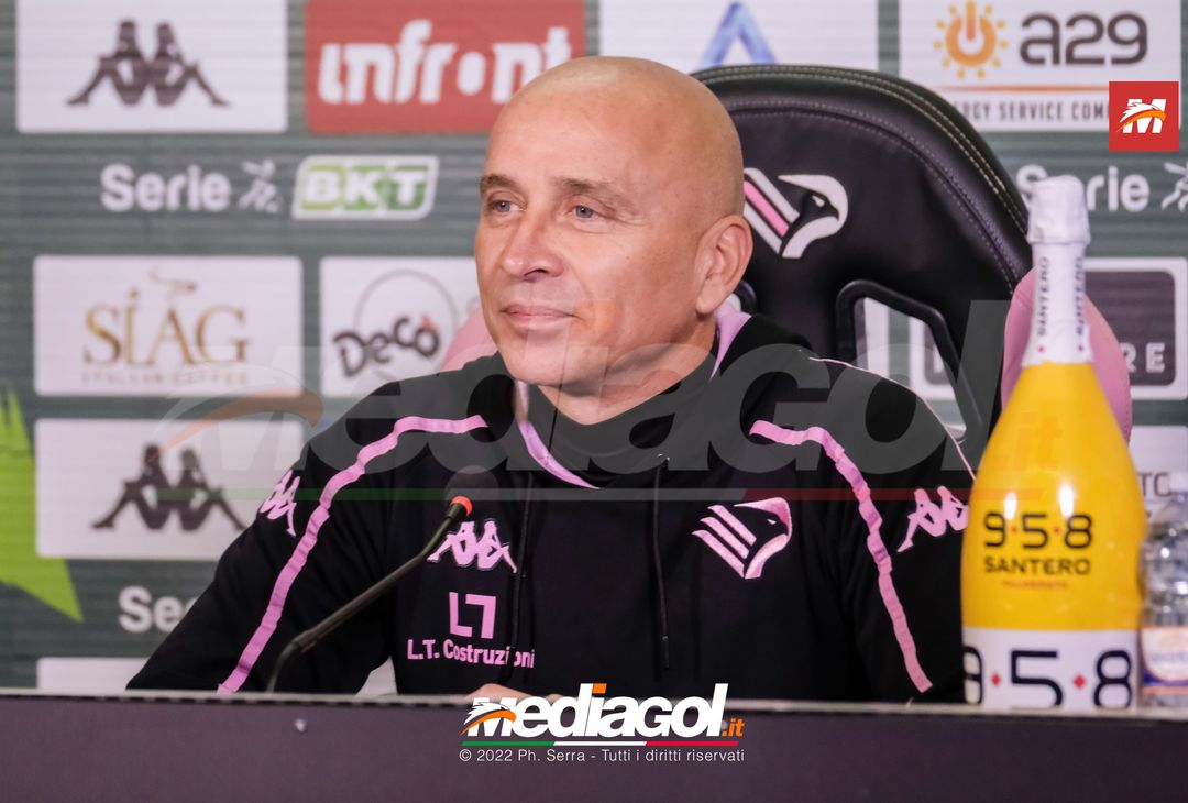 FOTO PALERMO, verso il Como: Mister Corini in conferenza stampa (Gallery) - immagine 17