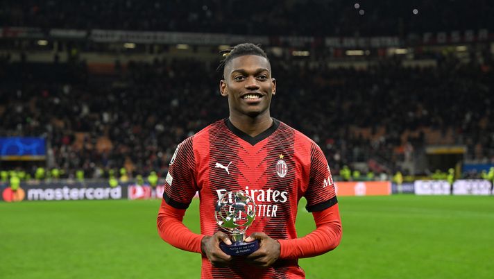 Rafael Leao AC Milan Milan-PSG 2-1 Champions League 2023-2024