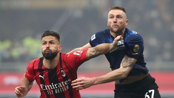 Moviola Milan-Inter, Skriniar-Giroud al limite: “Arbitro indotto a non dare rigore perché…” - immagine 1