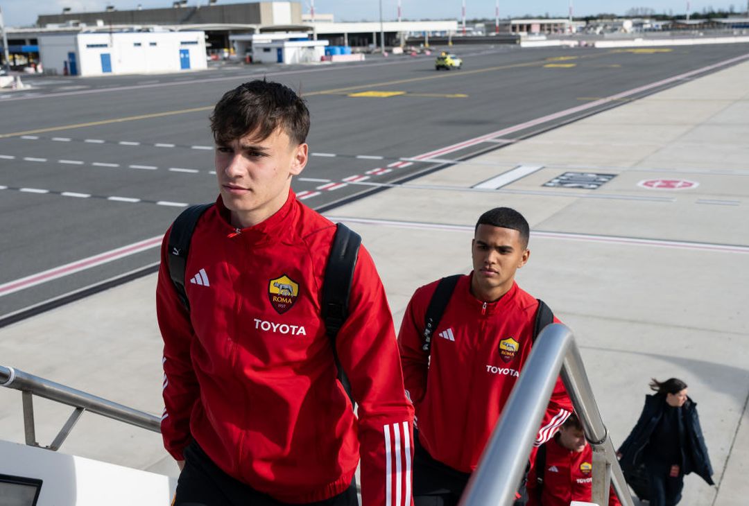 Il viaggio della Roma verso Brighton – FOTO GALLERY - immagine 8