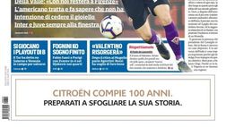 EDICOLA CDS – Ping pong Chiesa: Inter e Juve sempre alla finestra