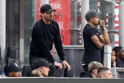 Zlatan Ibrahimovic AC Milan Milan-Juventus 2-0 Serie A 2022-2023