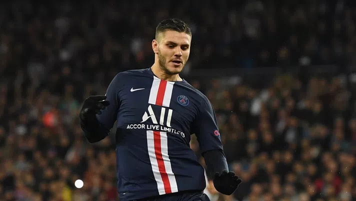Mauro Icardi, attaccante dell'Inter in prestito al PSG (credits: GETTY Images)
