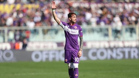 FLORENCE, ITALY - FEBRUARY 20: Gaetano Castrovilli of ACF Fiorentina reacts during the Serie A match between ACF Fiorentina and Atalanta BC at Stadio Artemio Franchi on February 20, 2022 in Florence, Italy. (Photo by Gabriele Maltinti/Getty Images)