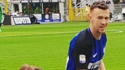 Inter, lo zampino di una ragazza nel primo gol contro l’Hellas: “Palla a Perisic ma non ho meriti”