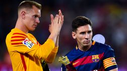 Ter Stegen e il saluto a Messi: “Anche se ogni tanto non eravamo d’accordo sei una leggenda”