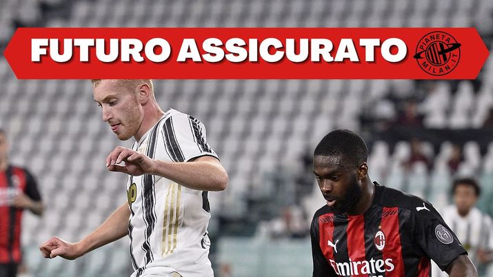 Dejan Kulusevski (attaccante Juventus) e Fikayo Tomori (difensore AC Milan) qui durante Juventus-Milan 0-3 (Serie A 2020-2021) | News (Getty Images) 