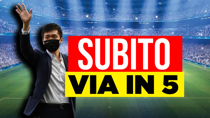 Inter, subito via in 5 