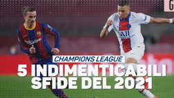 VIDEO Champions League, 5 sfide indimenticabili del 2021: da Messi al Chelsea