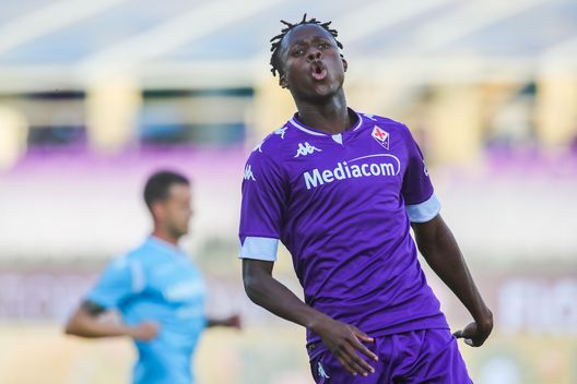 GERMOGLI PH: 12 SETTEMBRE 2020 FIRENZE STADIO ARTEMIO FRANCHI AMICHEVOLE FIORENTINA VS REGGIANA NELLA FOTO KOUAME GERMOGLI PH: 12 SETTEMBRE 2020 FIRENZE STADIO ARTEMIO FRANCHI AMICHEVOLE FIORENTINA VS REGGIANA NELLA FOTO KOUAME