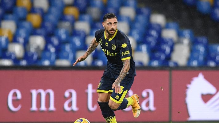 Giuseppe Pezzella qui con la maglia del Parma (Getty Images) 