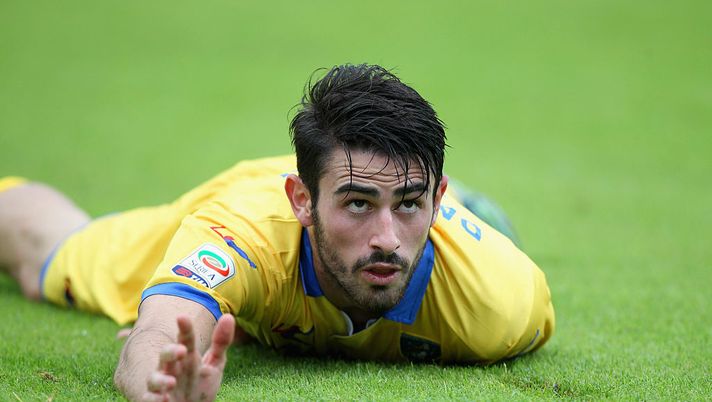 FROSINONE, ITALY - OCTOBER 18:  Luca Paganini of Frosinone Calcio reacts during the Serie A match between Frosinone Calcio and UC Sampdoria at Stadio Matusa on October 18, 2015 in Frosinone, Italy.  (Photo by Paolo Bruno/Getty Images)  FROSINONE, ITALY - OCTOBER 18:  Luca Paganini of Frosinone Calcio reacts during the Serie A match between Frosinone Calcio and UC Sampdoria at Stadio Matusa on October 18, 2015 in Frosinone, Italy.  (Photo by Paolo Bruno/Getty Images)