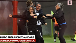 VIDEO Serie B, Reggina ai playoff: l’esultanza di Pippo Inzaghi diventa virale