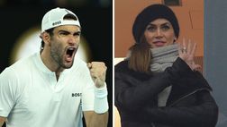 Melissa Satta, passione tennis: a lezione con l’allenatore della ex di Berrettini