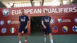 Italia – Immobile, Belotti e Mancini posano con…Gli Autogol – FOTO