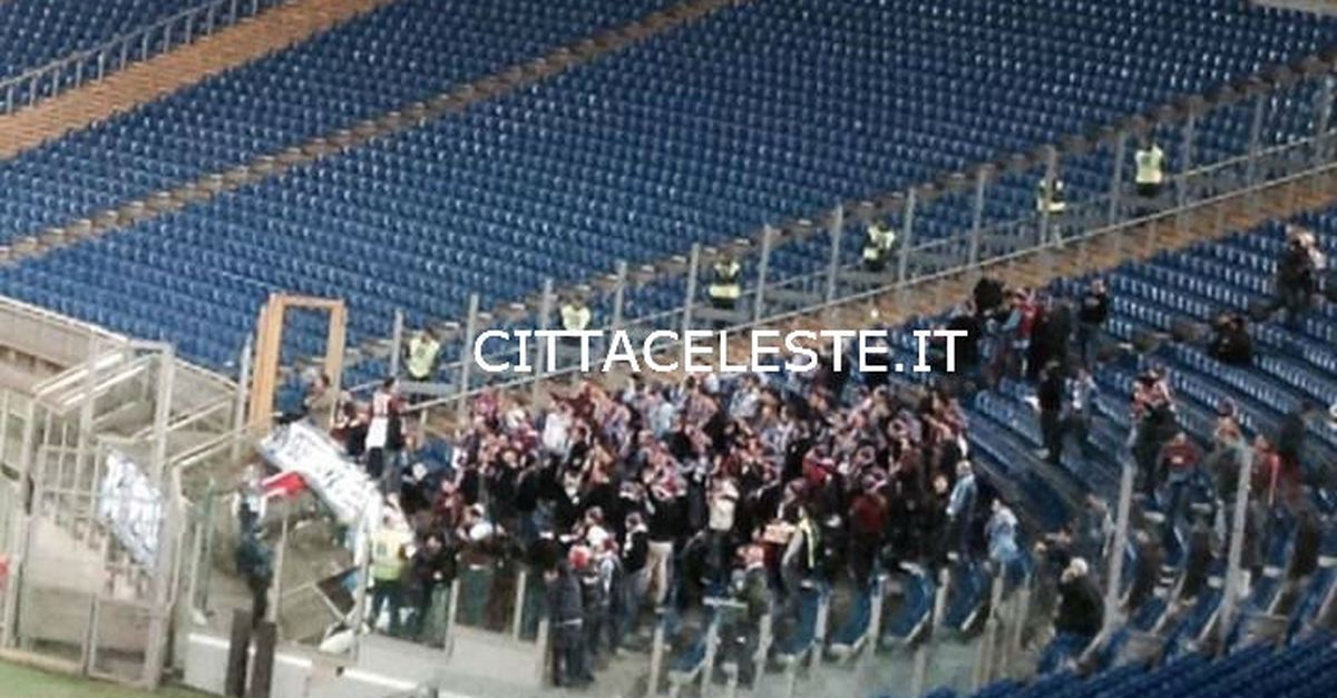 Stadio Olimpico: ecco i tifosi del Trabzonspor - FOTO ...