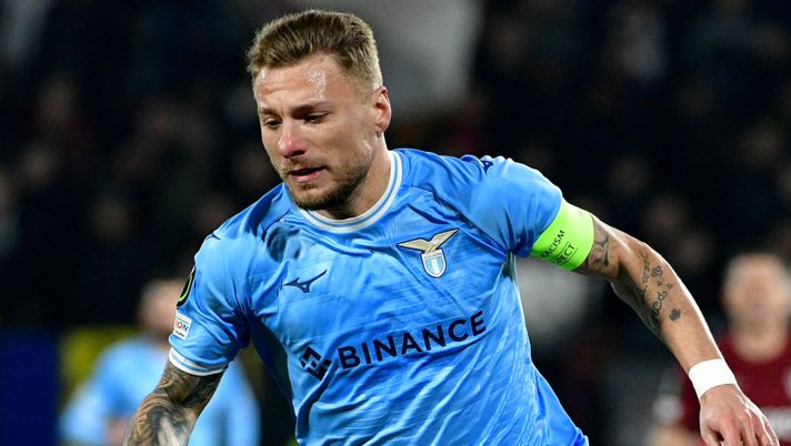 Ciro Immobile
Play off Conference league idontro Cluj v SS Lazio allo stadio Costantin Radulescu di Cuj.-Napoca in Cluj-Napoca, 23 Febbraio 2023
© Marco Rosi / Fotonotizia Lazio, Immobile è pronto per rientrare: le prove di formazione con Lazzari e Zaccagni - immagine 1