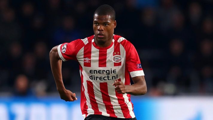 Denzel Dumfries, terzino destro olandese del PSV Eindhoven (credits: GETTY Images) 
