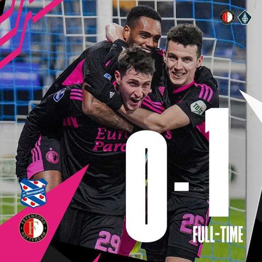 Coppa d’Olanda, il corteo degli ultras dell’Heerenveen non è piaciuto ai rivali di Rotterdam…- immagine 2