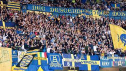 Verona-Carpi, pronta la coreografia “Coloriamo il Bentegodi”