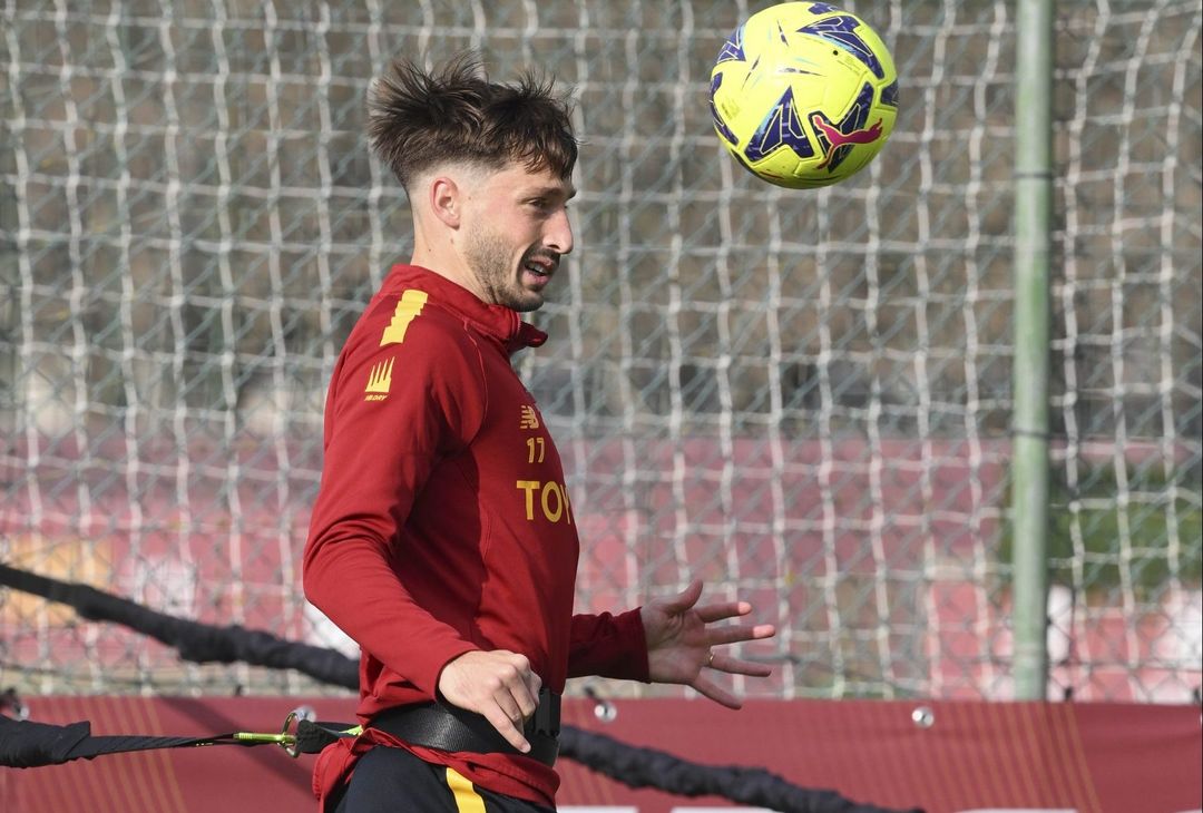 Roma, allenamento a Trigoria dopo la vittoria contro il Bologna – FOTO GALLERY - immagine 7