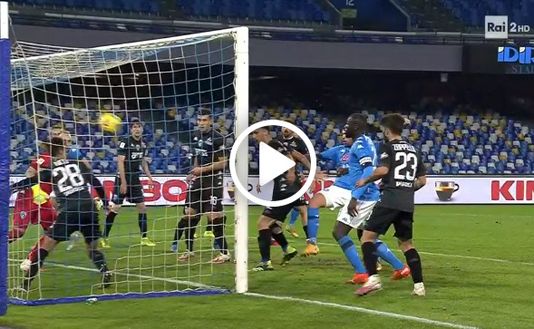 Napoli-Empoli, gli azzurri ritrovano il vantaggio in mischia con Petagna 