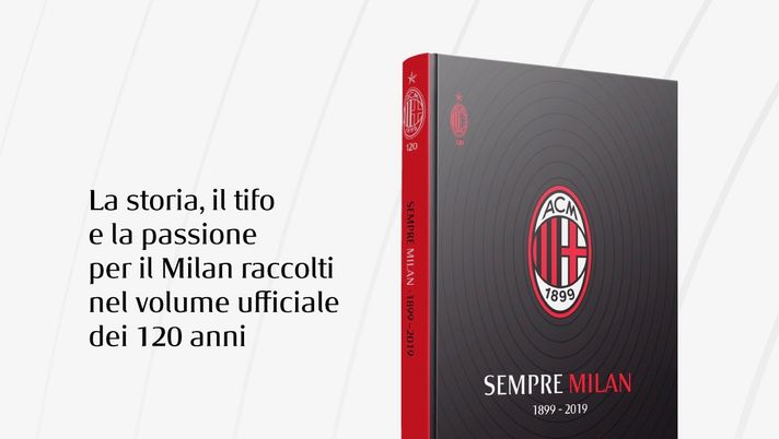Sempre Milan, il libro dei 120 anni, @acmilan 