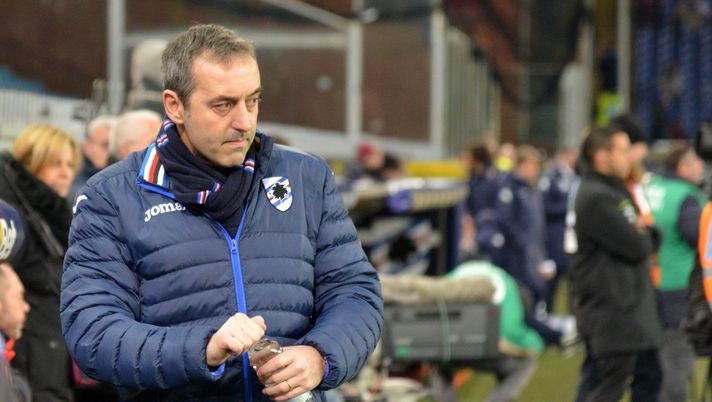 GENOA, ITALY - FEBRUARY 03:  Marco Giampaolo head coach of Sampdoria during the serie A match between UC Sampdoria and Torino FC at Stadio Luigi Ferraris on February 3, 2018 in Genoa, Italy.  (Photo by Paolo Rattini/Getty Images)