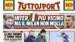 Prima Pagina, Tuttosport: “Pirlo e Toro, derby per salvarsi. Super Mertens, sorpasso Napoli”