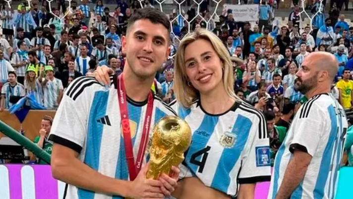 Exequiel Palacios ai ferri corti con la moglie: lei vende maglia e medaglia della finale mondiale - immagine 1