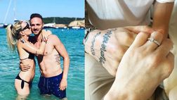 Lazzari e la proposta di nozze alla sua Diletta, lei raggiante: “Ho detto sì”