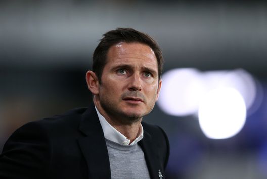 DERBY, ENGLAND - FEBRUARY 20: Frank Lampard the manager of Derby County looks on during the Sky Bet Championship match between Derby County and Millwall at Pride Park Stadium on February 20, 2019 in Derby, England. (Photo by Alex Livesey/Getty Images) chelsea