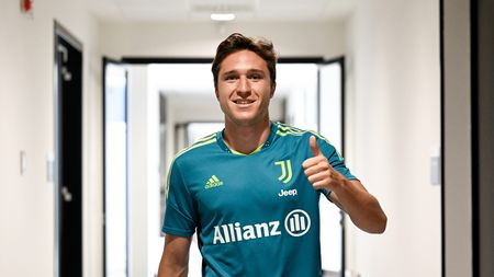 TURIN, ITALY - JULY 04: Federico Chiesa at JTC on July 4, 2022 in Turin, Italy. (Photo by Daniele Badolato - Juventus FC/Juventus FC via Getty Images)