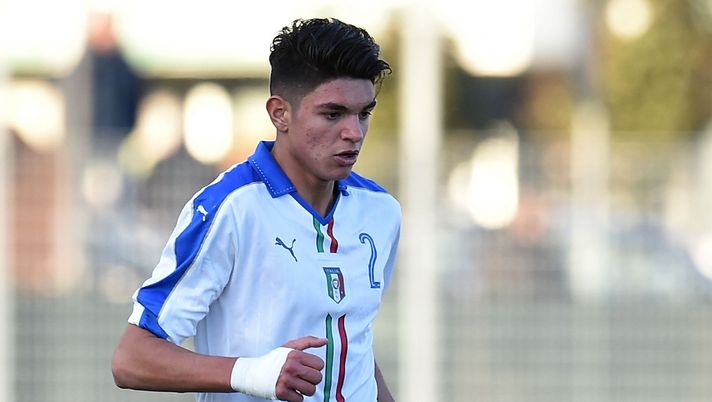 Raoul Bellanova, terzino degli Allievi Nazionali del Milan (credits: GETTY Images) 