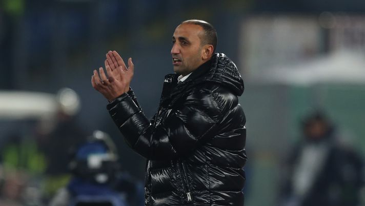 ROME, ITALY - DECEMBER 12: Wolfsberger AC head coach Mohamed Sahli reacts during the UEFA Europa League group J match between AS Roma and Wolfsberger AC at Stadio Olimpico on December 12, 2019 in Rome, Italy. (Photo by Paolo Bruno/Getty Images) ROME, ITALY - DECEMBER 12: Wolfsberger AC head coach Mohamed Sahli reacts during the UEFA Europa League group J match between AS Roma and Wolfsberger AC at Stadio Olimpico on December 12, 2019 in Rome, Italy. (Photo by Paolo Bruno/Getty Images)