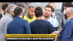 VIDEO Qual. Mondiali, Brasile-Argentina: caos a San Paolo. Le tappe della vicenda