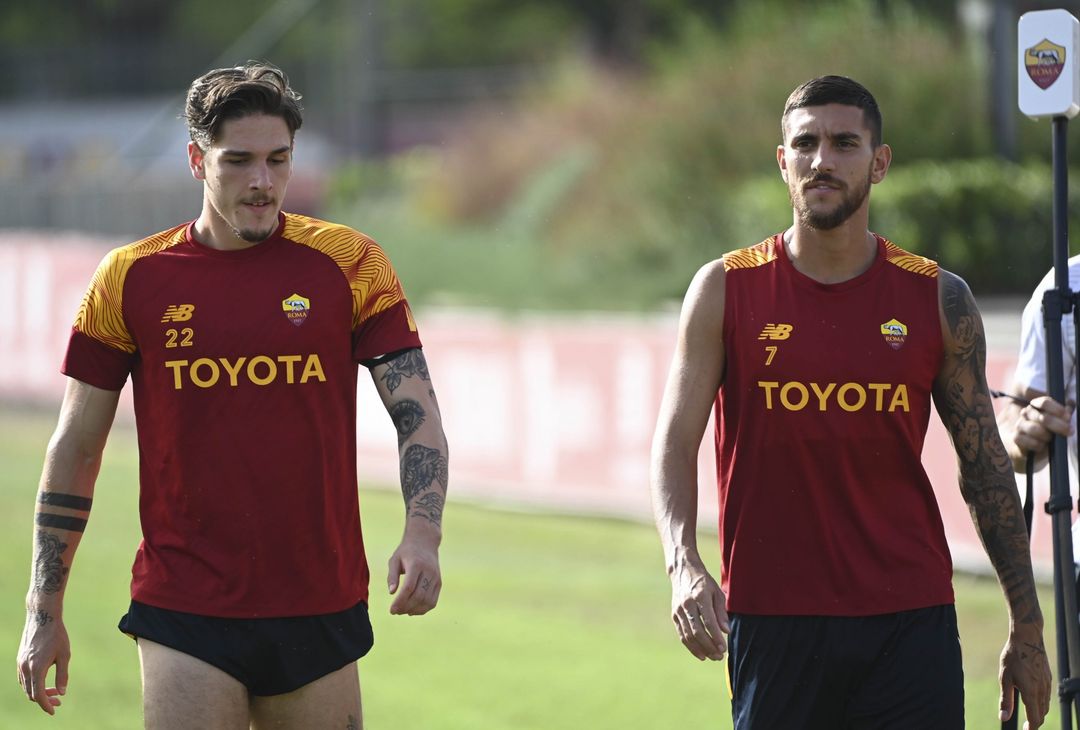 Roma-Helsinki, la rifinitura dei giallorossi a Trigoria – FOTO GALLERY- immagine 1