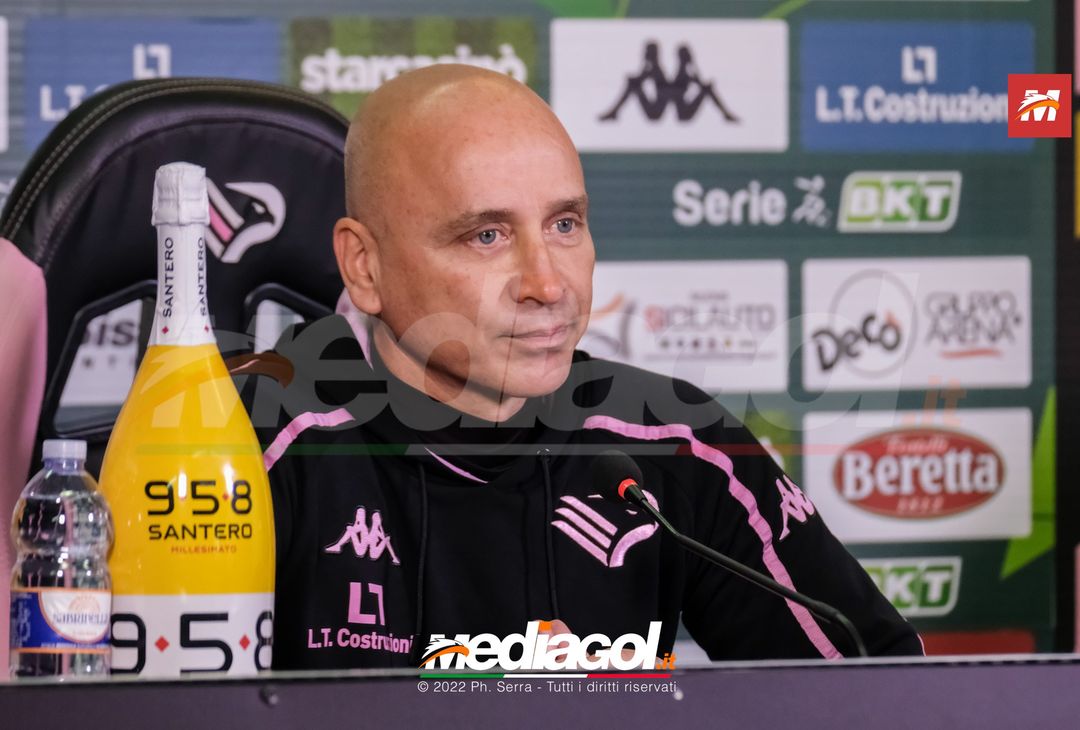 FOTO PALERMO, verso il Como: Mister Corini in conferenza stampa (Gallery) - immagine 24