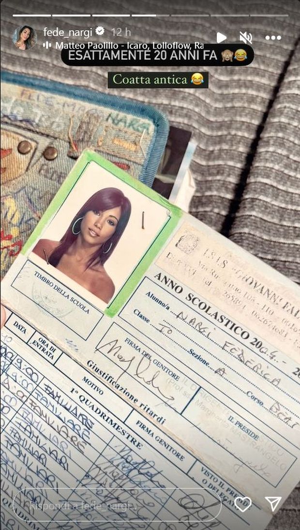 Federica Nargi, il tempo non passa mai: la sua foto a 14 anni lascia senza parole- immagine 2