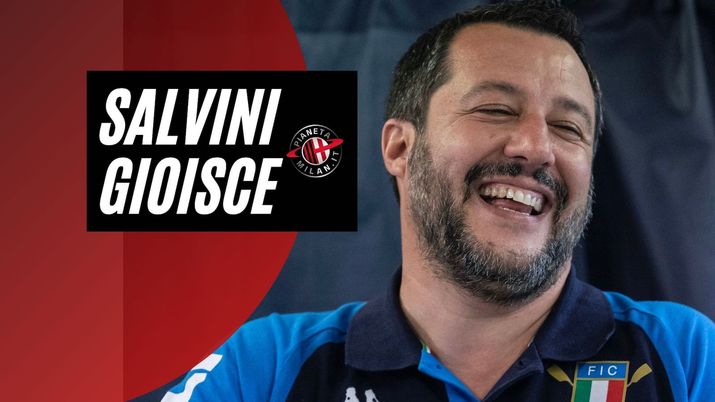 Matteo Salvini (leader Lega), tifoso del Milan | AC Milan News (Getty Images) 