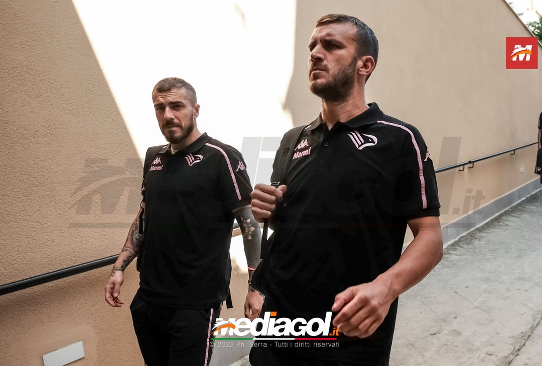 FOTO RITIRO PALERMO, la squadra di Baldini a lavoro in palestra (Gallery) - immagine 6